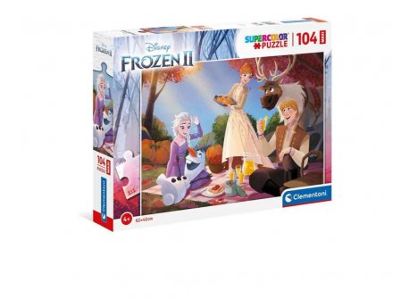 CLEMENTONI Puzzle 104 maxi frozen 2