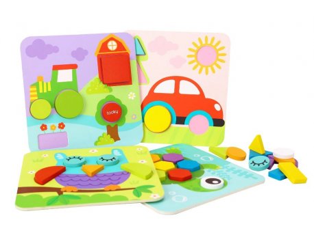 TOOKY TOY 4U1 Puzle (A071172)