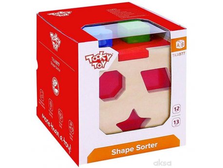 TOOKY TOY Kocka umetaljka (A058592)