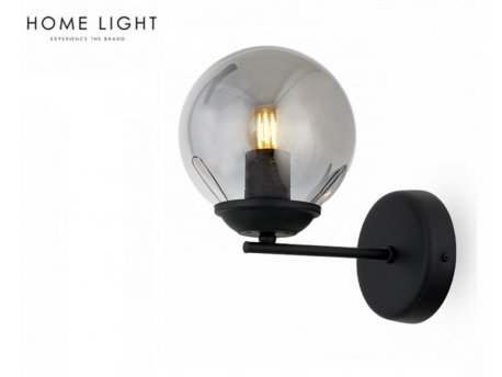 NOVAK 23071 zidna lampa 1*E27 Crna