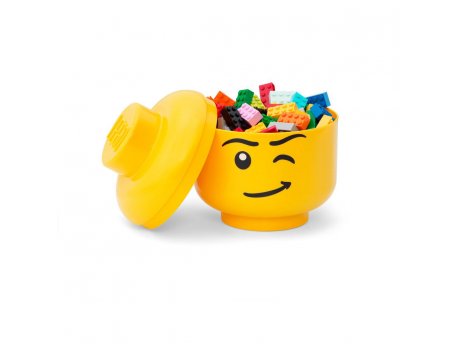 LEGO Glava za odlaganje (mala): Dečak koji namiguje