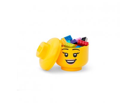 LEGO Glava za odlaganje (mini): Srećna devojčica