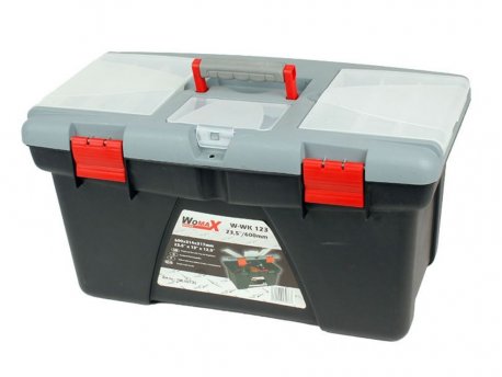 WOMAX Kofer za alat 670x393x370 mm plastični