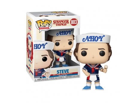 FUNKO POP TV: Stranger Things - Steve with Hat And Ice Cream