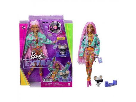 BARBIE Extra - PINK PLETENICE (36881)