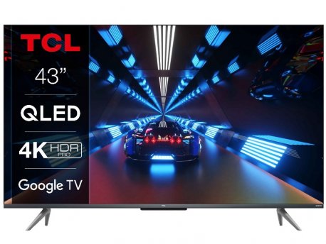 TCL 43C735 QLED 4K HDR GoogleTV