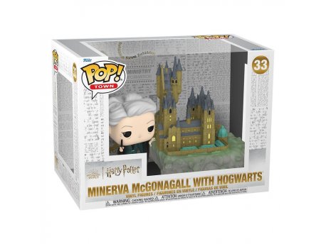 FUNKO Pop Town: Harry Potter - Minerva W/Hogwarts