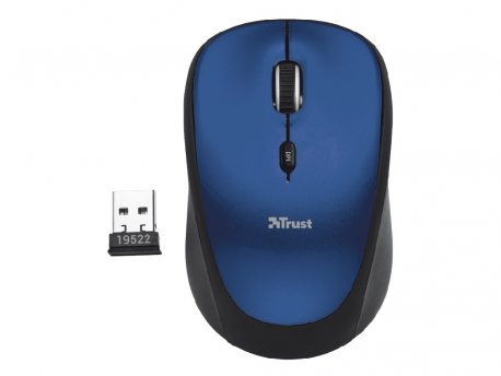 TRUST Miš YVI+ bežični/ ECO/1600dpi/plava (24551)