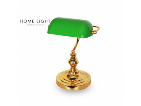 BANKER 12011 Stona lampa 1*E27 Mesing/Zelena