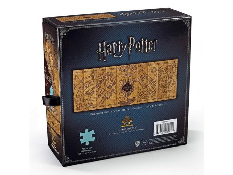 NOBLE COLLECTION Harry Potter, Marauders Map, Puzzle, 1000 delova