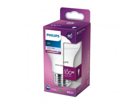 PHILIPS LED sijalica 12.5W(100W) A60 E27 CW FR ND 1PF/10,18109