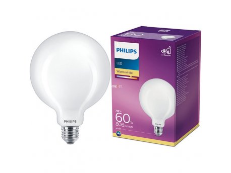 PHILIPS LED sijalica classic 7W(60W) E27 WW G120 FR ND SRT4, 18139