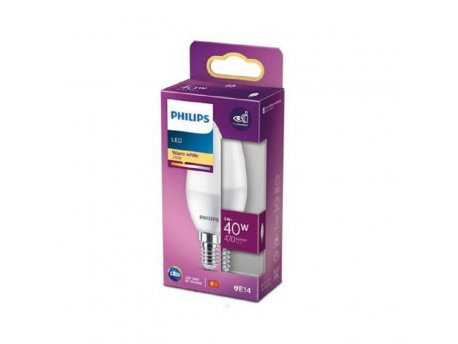 PHILIPS LED sijalica 5.W(40W) B35 E14 WW FR ND 1PF/12,17977