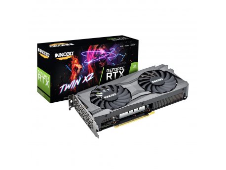 Inno3D NVIDIA RTX 3060 Twin X2 12GB GDDR6 192 bit N30602-12D6-119032AH