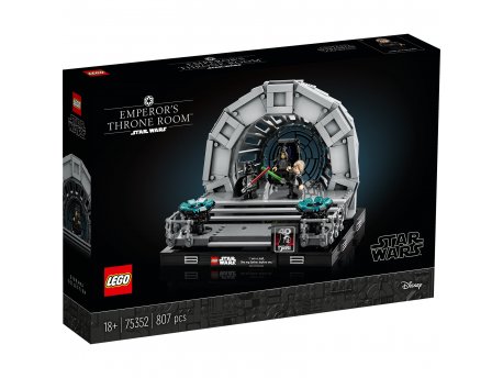 LEGO 75352 Diorama Imperatorove prestone sobe