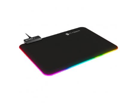 CELLY Gejmerska podloga za miša CYBERPAD RGB (Crna)