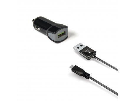 CELLY TURBO auto punjač sa Micro USB kablom