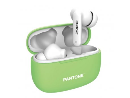 Pantone True wireless slušalice u zelenoj boji