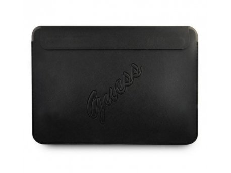 Guess Navlaka za laptop od 13'' Black Saffiano Script