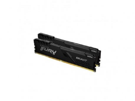 KINGSTON DIMM DDR4 64GB (2x32GB kit) 3200MHz KF432C16BBK2/64 Fury Beast Black OUTLET