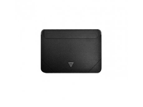Guess Navlaka za laptop od 16” Black Saffiano Triangle