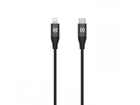 CELLY USBC - LIGHTNING kabl u CRNOJ boji (USBCLIGHTCOLBK)