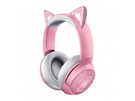 RAZER Kraken Kitty Edition Bluetooth Headphones - Quartz (RZ04-03520100-R3M1)