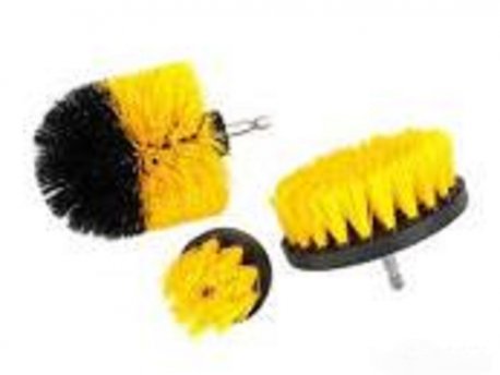 WOMAX Četka za bušilicu set 3 komada 0103887