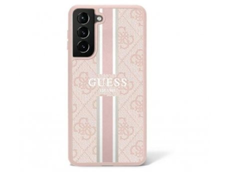 Guess Futrola za Samsung S23 Pink 4G Printed Stripe