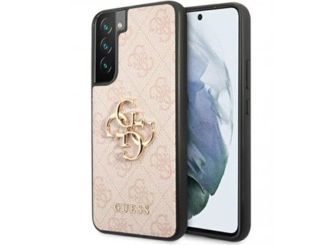 Guess Futrola za Samsung S23 Pink 4G Big Metal Logo