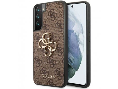 Guess Futrola za Samsung S23 Brown 4G Big Metal Logo