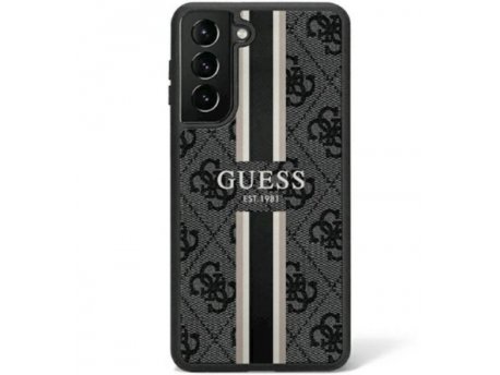 Guess Futrola za Samsung S23 Ultra Black 4G Printed Stripe