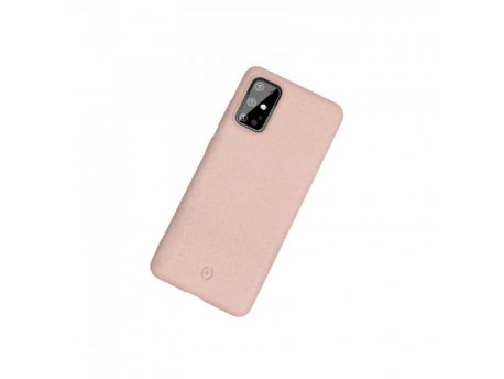 CELLY Maska EARTH za Samsung S20 + u PINK boji