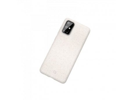 CELLY Maska EARTH za Samsung S20 + u BELOJ boji