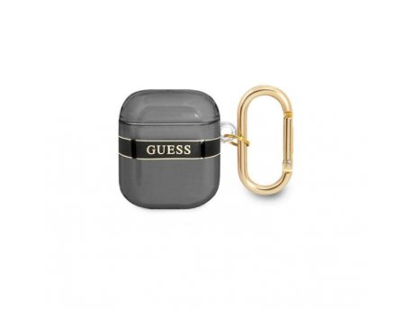 Guess Futrola za AirPods 1/2 Black Cord