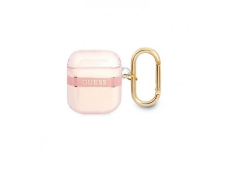 Guess Futrola za AirPods 1/2 Pink Cord