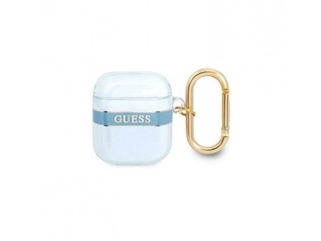 Guess Futrola za AirPods 1/2 Blue Cord