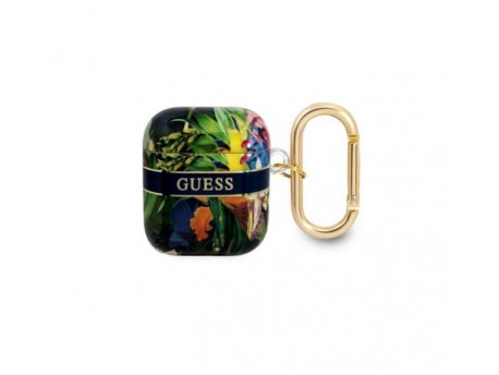 Guess Futrola za AirPods 1/2 Blue Flower