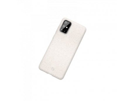 CELLY Maska EARTH za Samsung S20 u BELOJ boji