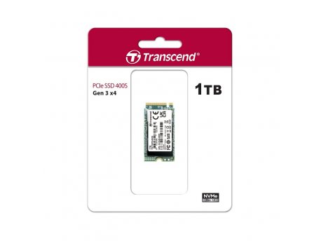 TRANSCEND 1TB, M.2 2242 SSD, PCIe Gen3x4 TS1TMTE400S