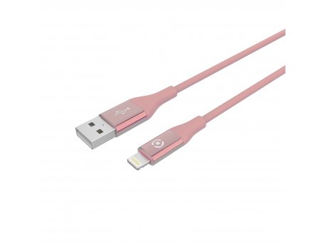 CELLY USB - LIGHTNING kabl u PINK boji