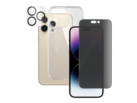 PANZERGLASS Zaštitni set za iPhone 14 Pro Max Ultra-Wid Fit