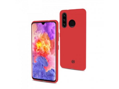 CELLY Maska FEELING za Huawei P30 LITE u CRVENOJ boji