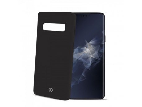CELLY Maska FEELING za Samsung S10 + u CRNOJ boji
