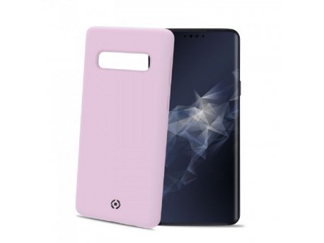 CELLY Maska FEELING za Samsung S10 + u PINK boji