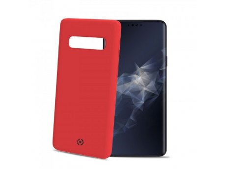 CELLY Maska FEELING za Samsung S10 + u CRVENOJ boji
