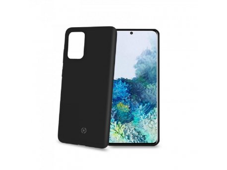 CELLY Maska FEELING za Samsung S20 + u CRNOJ boji