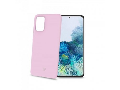 CELLY Maska FEELING za Samsung S20 + u PINK boji