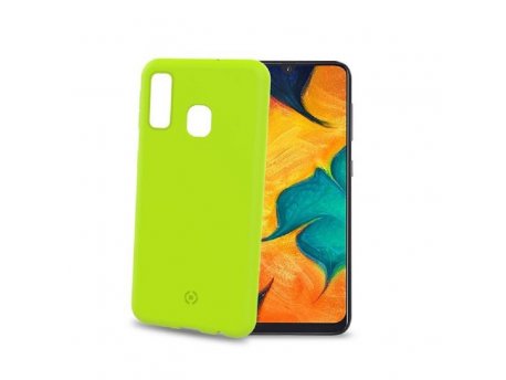 CELLY TPU maska SHOCK za Samsung A40 u ŽUTOJ boji