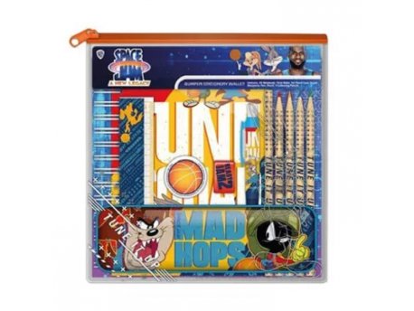BLUE SKY Space Jam Bumper Stationery Set (Square)